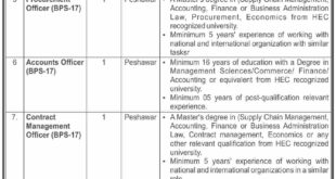 Government of Khyber Pakhtunkhwa Planning And Development Jobs in Peshawar